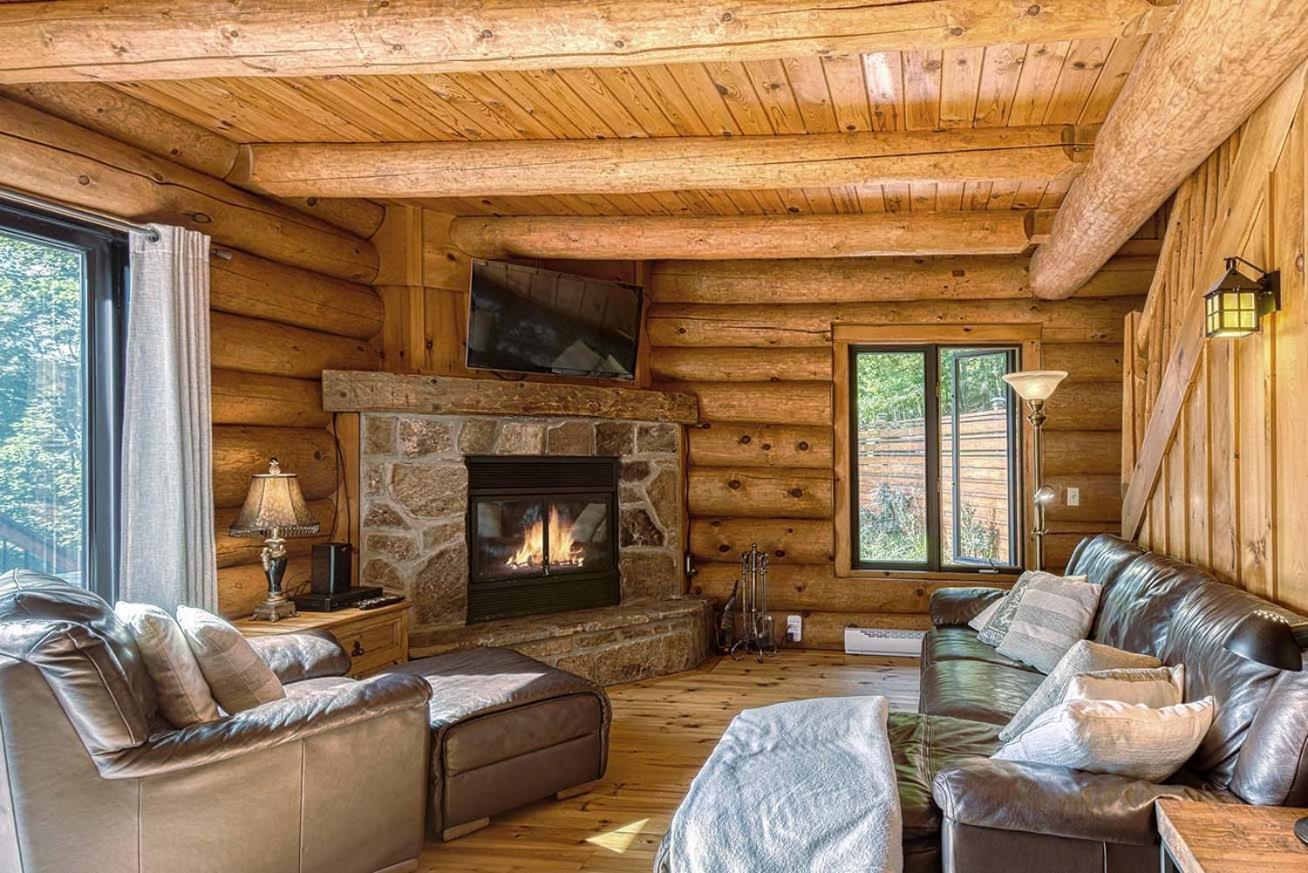 Chalet Luxurious Log With Private